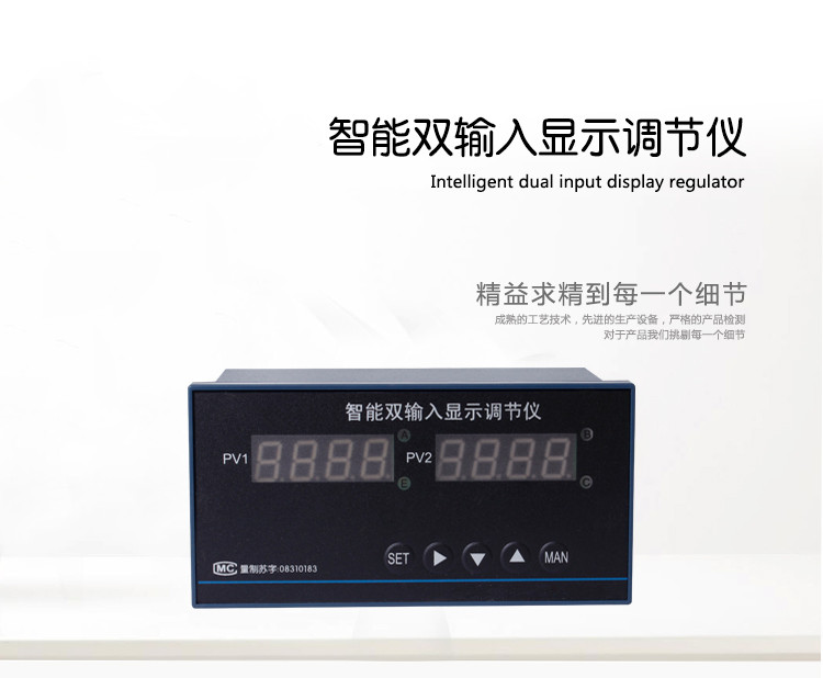 智能雙輸入數字顯示調節儀